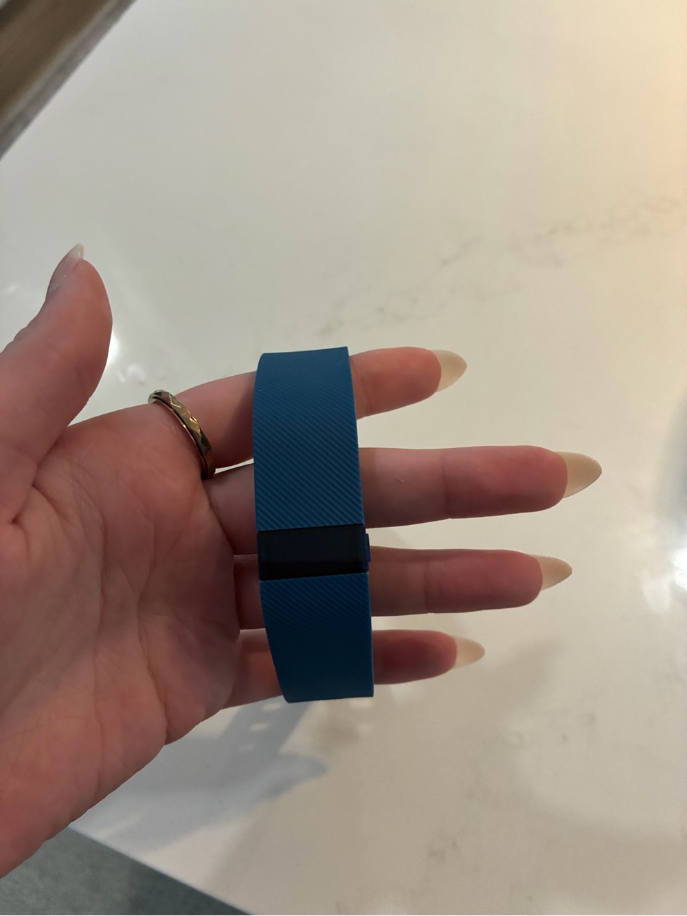 Fitbit Charge Teal Silicone Wristband with Black Tracker Module